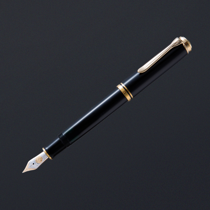 Pelikan 百利金  Souverän M800 全黑金夾 墨水筆