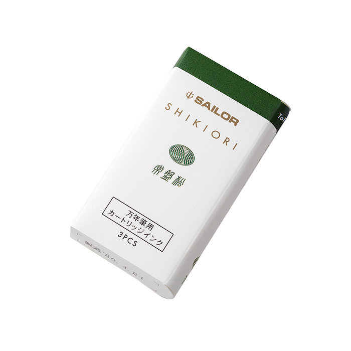 Sailor 寫樂 四季織墨水芯 常盤松