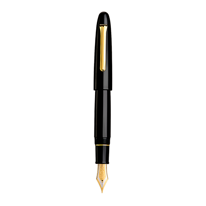Sailor寫樂 King Profit Ebonite超大型魚雷系列 筆王 硬橡膠 金夾黑色 墨水筆