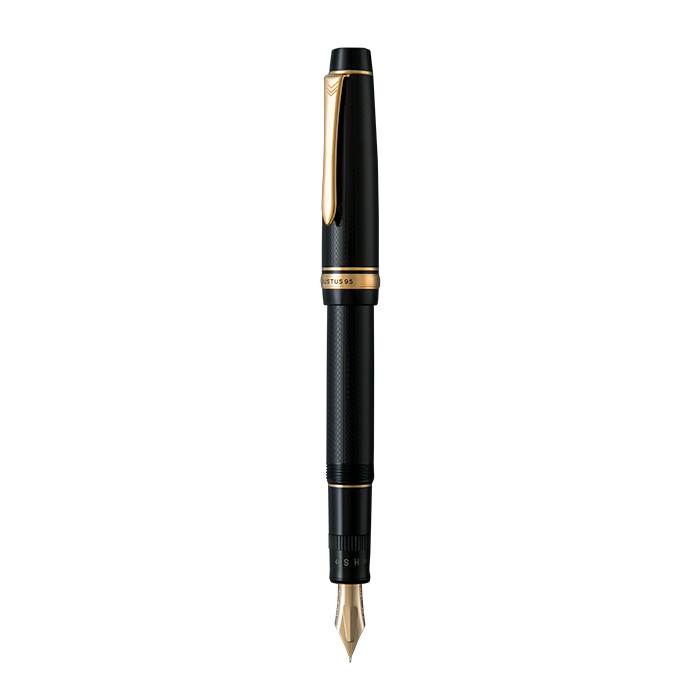 Pilot百樂 Justus 95系列 網紋黑色 14K金尖墨水筆