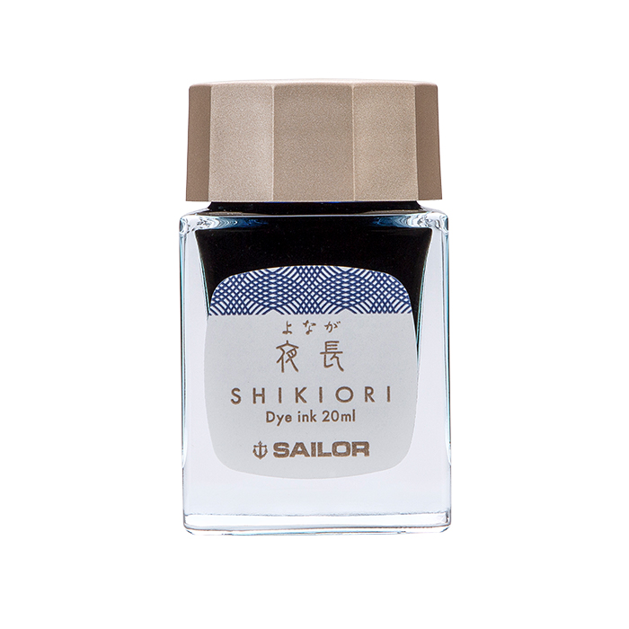 Sailor寫樂 Shikiori四季織系列 月夜の水面墨水 20ml Yonaga夜長