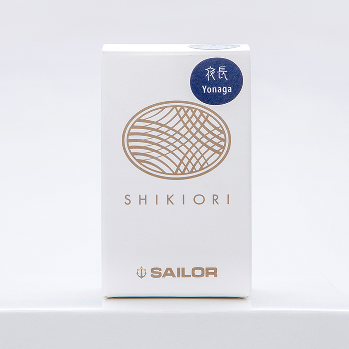 Sailor寫樂 Shikiori四季織系列 月夜の水面墨水 20ml Yonaga夜長