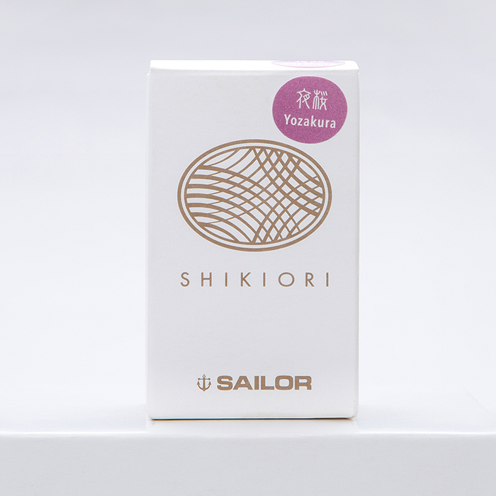 Sailor寫樂 Shikiori四季織系列 月夜の水面墨水 20ml 夜桜