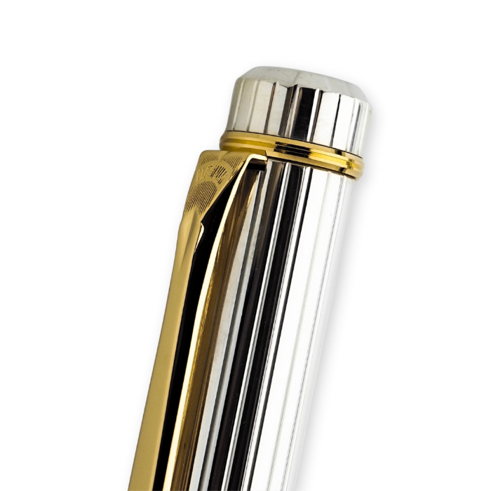 Platinum白金 銀無垢系列 18K 直紋 墨水筆