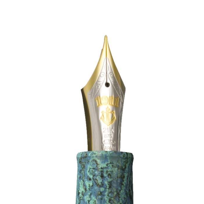 Sailor寫樂 超大型筆王 限量版 硬橡膠×長刀研ぎ万年筆 第三彈「綠響」