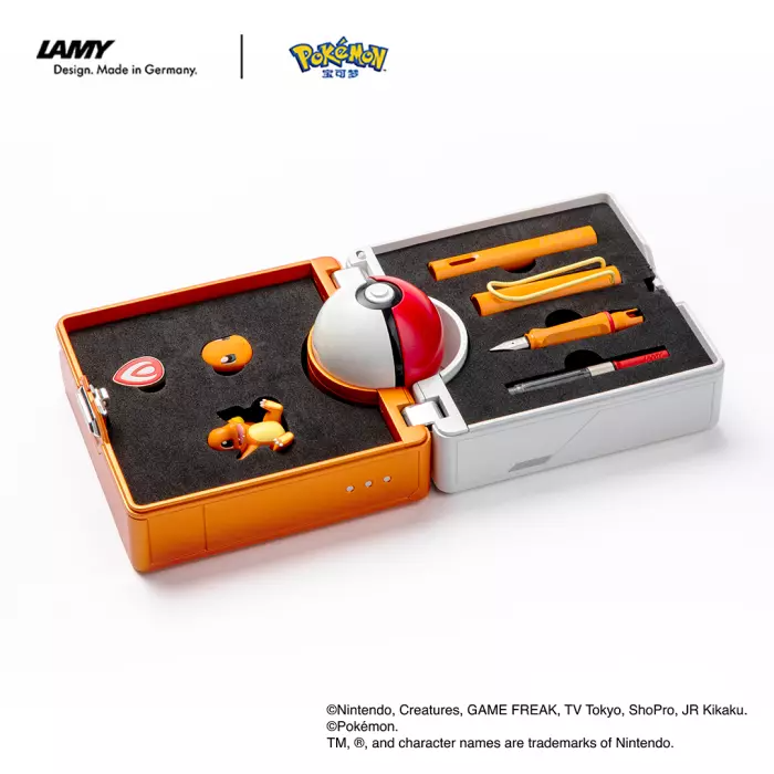 【預購中】LAMY x Pokemon 2022 聯乘 Safari狩獵系列鋼筆限定套裝 小火龍