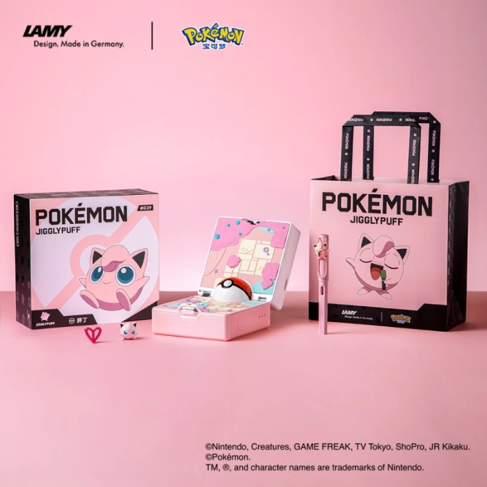 【LAMY Pokemon聯乘】 Safari狩獵系列鋼筆限定套裝 波波球 (胖丁)