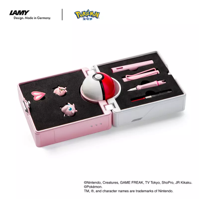 【LAMY Pokemon聯乘】 Safari狩獵系列鋼筆限定套裝 波波球 (胖丁)