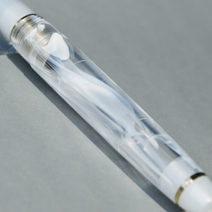Sailor寫樂 大型平頂系列 Veilio 金夾 珍珠白 墨水筆