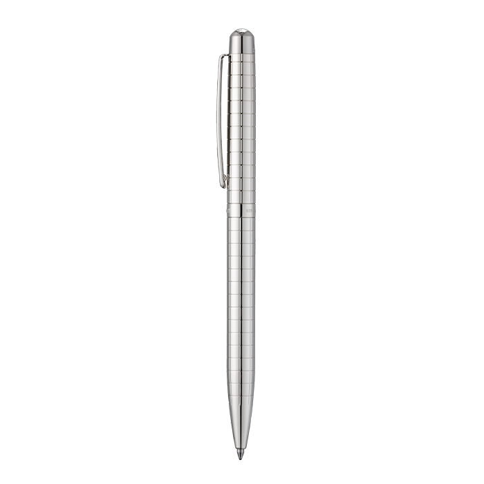 Otto Hutt Design 02 Sterling Silver Retangulaire Ballpoint Pen