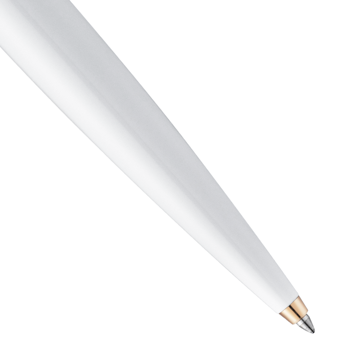 Otto Hutt Design 06系列 玫瑰金夾 白色 原子筆