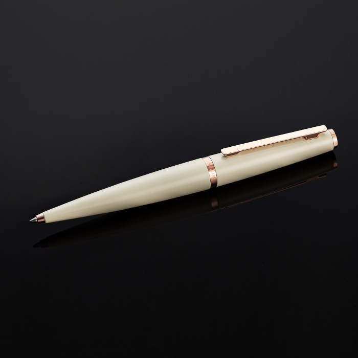 Otto Hutt Design 06系列 玫瑰金夾 淡黃色 原子筆