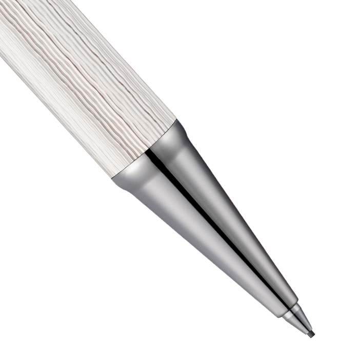 Otto Hutt Design 04系列 銀夾 純銀 鑽石公主方切割 0.7mm 自動鉛筆