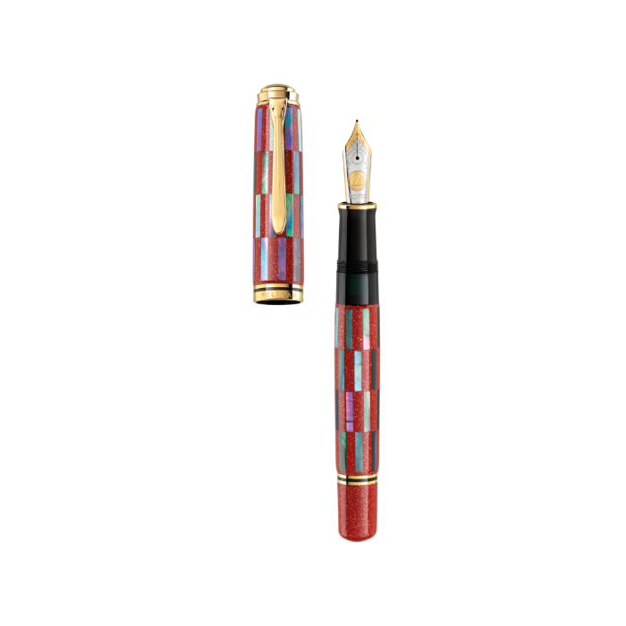 Pelikan百利金 帝王系列 M1000 限量版 2023 螺鈿 市松 墨水筆