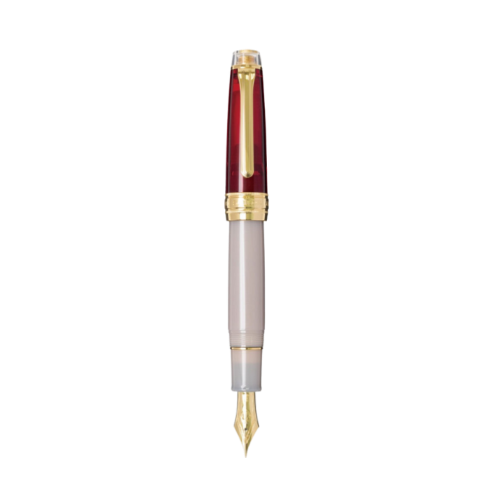 Sailor寫樂 超大型平頂系列 筆王 限量版  2023 下午茶時間 #3 薄荷茶(紅色) 墨水筆