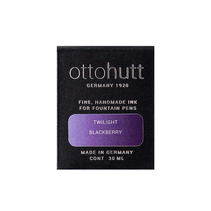 Otto Hutt 奧特赫 香氣墨水30毫升連玻璃筆套裝  暮光紫 黑莓味