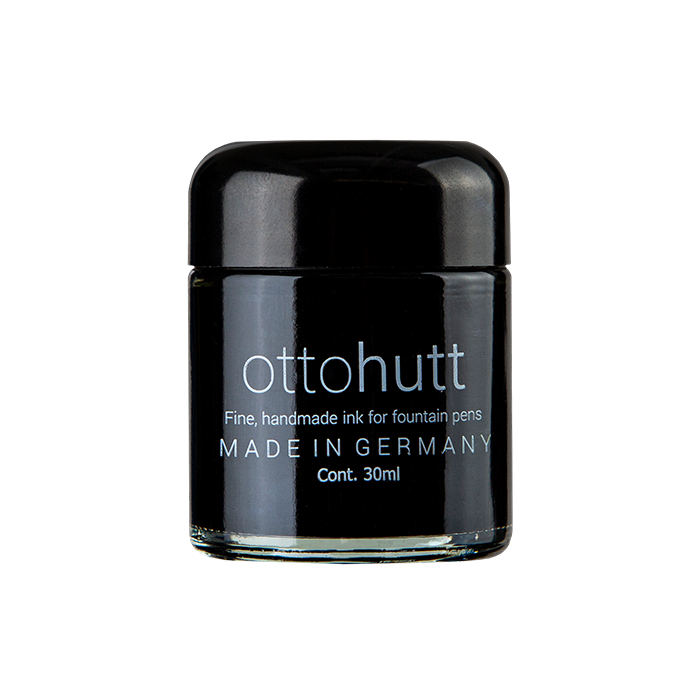 Otto Hutt 奧特赫 香氣墨水30毫升連玻璃筆套裝  夜黑 黑巧克力味
