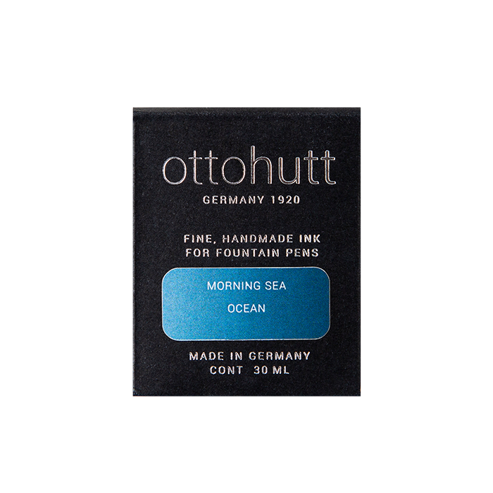 Otto Hutt 奧特赫 香氣墨水30毫升連玻璃筆套裝  晨海藍 海洋味