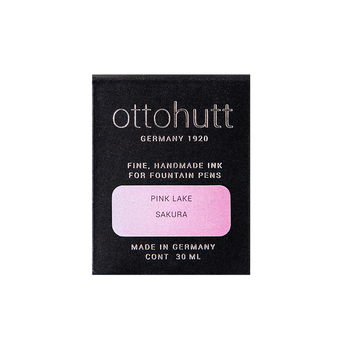 Otto Hutt 奧特赫 香氣墨水30毫升連玻璃筆套裝 粉紅湖 櫻花味