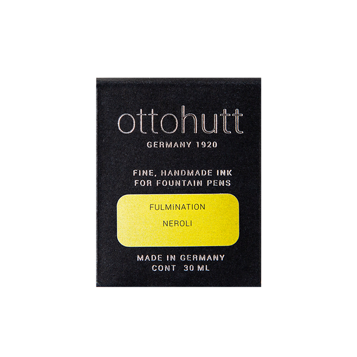 Otto Hutt 奧特赫 香氣墨水30毫升連玻璃筆套裝  雷鳴 橘子花味
