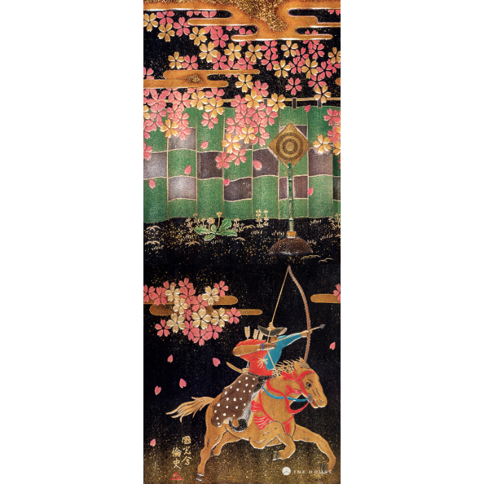 Namiki並木 Emperor系列 2012年限量版 研出高蒔繪 流鏑馬 鋼筆