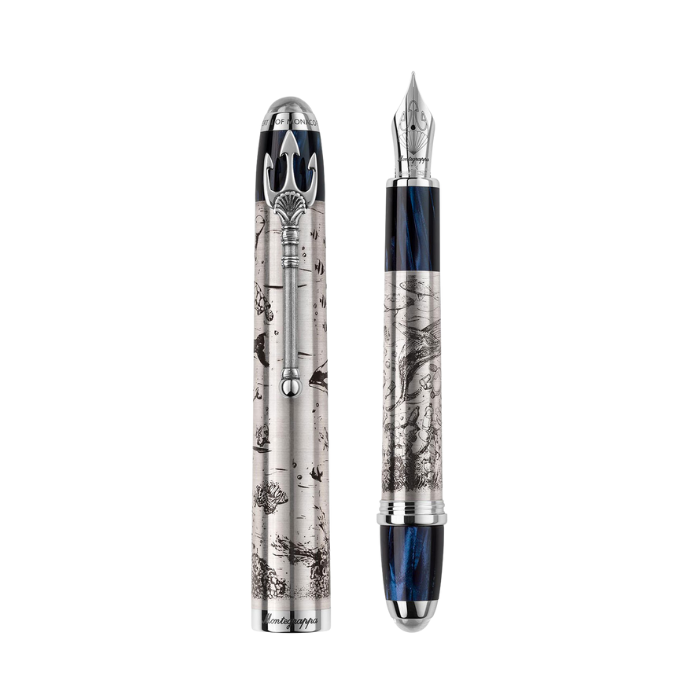 Montegrappa 萬特佳 海洋系列 限量版 摩納哥阿爾貝二世基金會 鋼筆