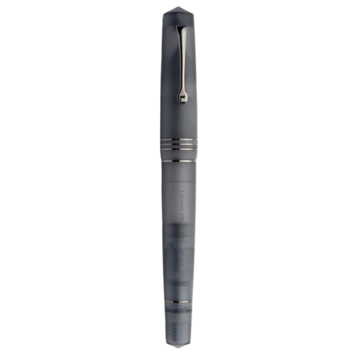 Leonardo Momento Zero Grande Pura BT Anthracite Gray Fountain Pen