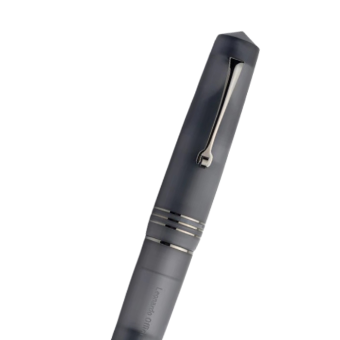 Leonardo Momento Zero Grande Pura BT Anthracite Gray Fountain Pen