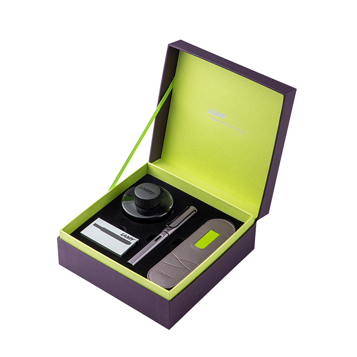 Lamy 凌美 AL-Star恆星系列 2025 Aubergine 溫網紫 鋼筆墨水套裝