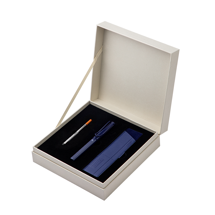Lamy 凌美 狩獵系列 Safari 2025 Dark Dusk 海礁藍 鋼珠筆套裝