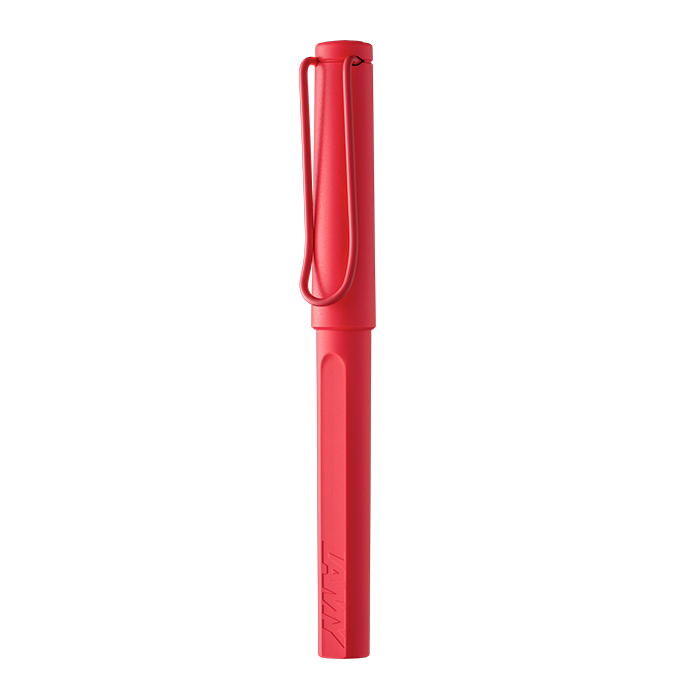 Lamy 凌美 狩獵系列 Safari 2025 Sunset Coral 珊瑚粉 鋼珠筆套裝