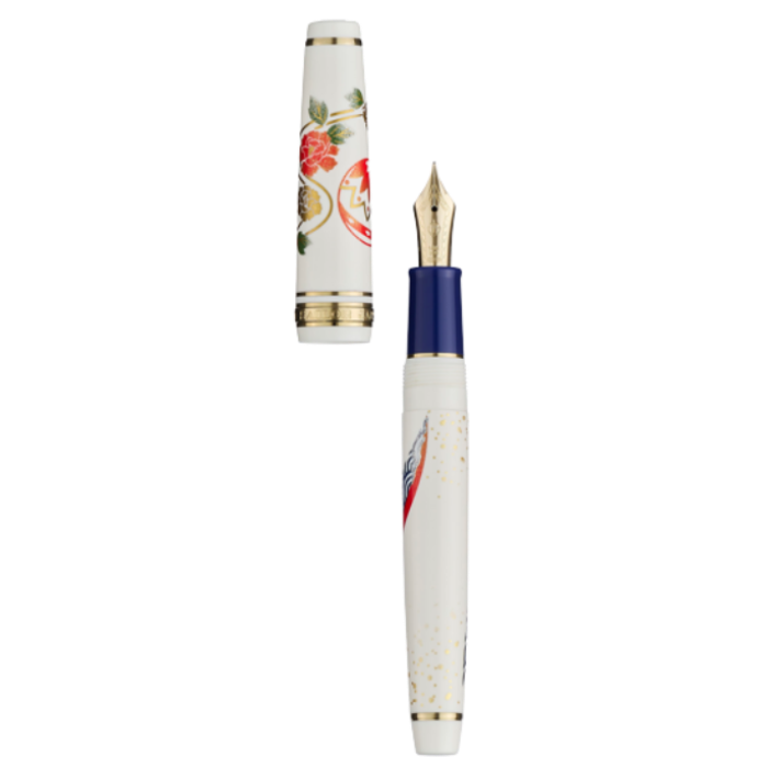 Sailor 寫樂 中型平頂系列 特別版 Kimono Happiness 幸福 14k 鋼筆