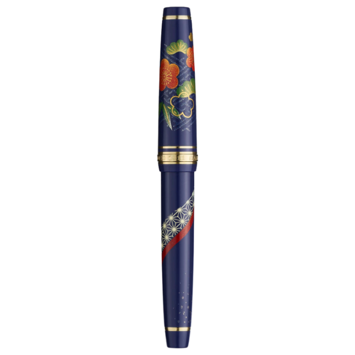 Sailor 寫樂 中型平頂系列 特別版 Kimono Longevity 長壽 14k 鋼筆
