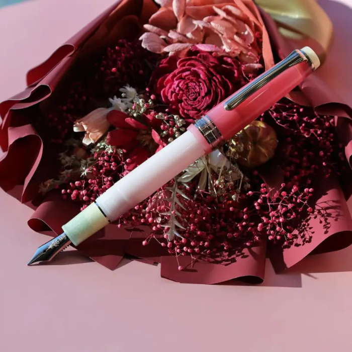 Sailor 寫樂 中型平頂系列 特別版 乾花 粉紅玫瑰 PG Slim Dried Flower Pink Rose 鋼筆